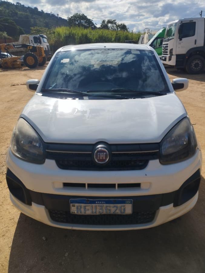Foto de AUTOMOVEL, FIAT/UNO DRIVE 1.0, BRANCA, 2020/2020, ALCOOL/GASOLINA, CHASSI: 9BD195B4NL0885462, RENAVAM: 01242820150, NO ESTADO EM QUE SE ENCONTRA.