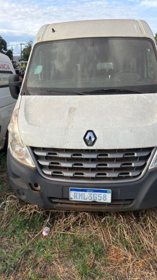 MICROONIB RENAULT/MASTER JM 16 L, DIESEL, BRANCA, 2021/2022, CHASSI: 93YMAF4XENJ796590, RENAVAM: 01253521074, NO ESTADO EM QUE SE ENCONTRA.