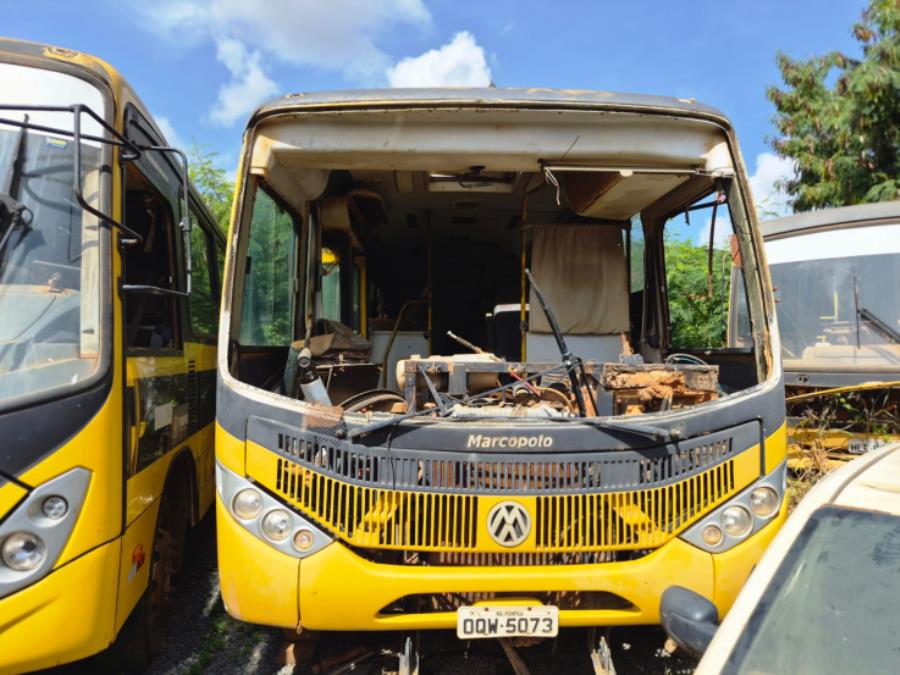 Foto de ONIBUS VW/15.190 EOD E.HD ORE, DIESEL, AMARELA, 2013/2013, CHASSI: 9532E82W7DR344125, RENAVAM: 00574352040, NO ESTADO EM QUE SE ENCONTRA.