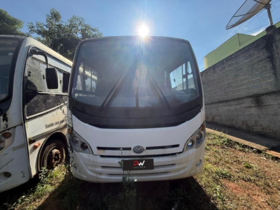 Foto de ONIBUS, M.BENZ/MASC GRANMINI O, BRANCA, 2010/2010, DIESEL, CHASSI: 9BM688277AB705008, RENAVAM: 00219999341, NO ESTADO EM QUE SE ENCONTRA.