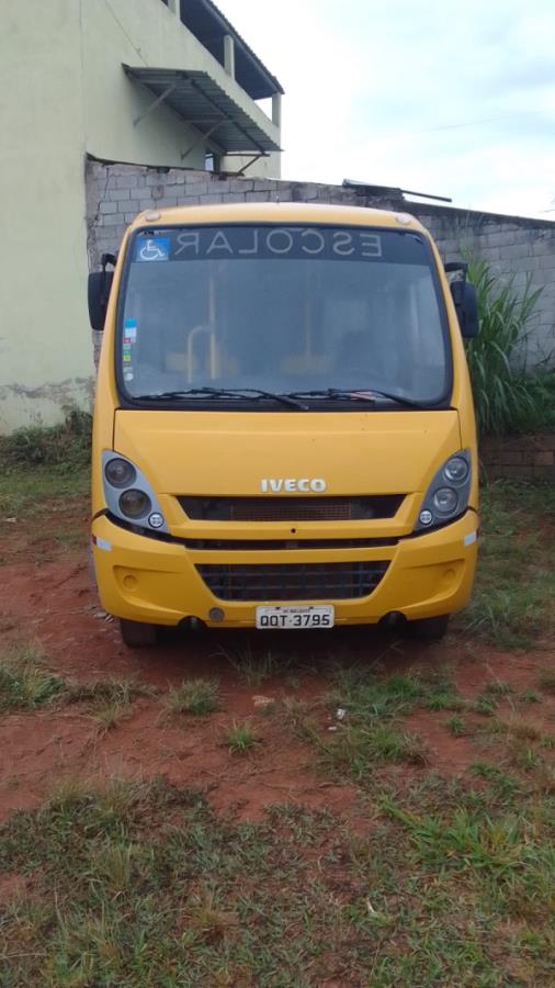 Foto de ONIBUS IVECO/CITYCLASS 70C17HDE, DIESEL, AMARELA, 2018/2019, CHASSI: 93ZL72C01K8481487, RENAVAM: 01158228489, NO ESTADO EM QUE SE ENCONTRA.
