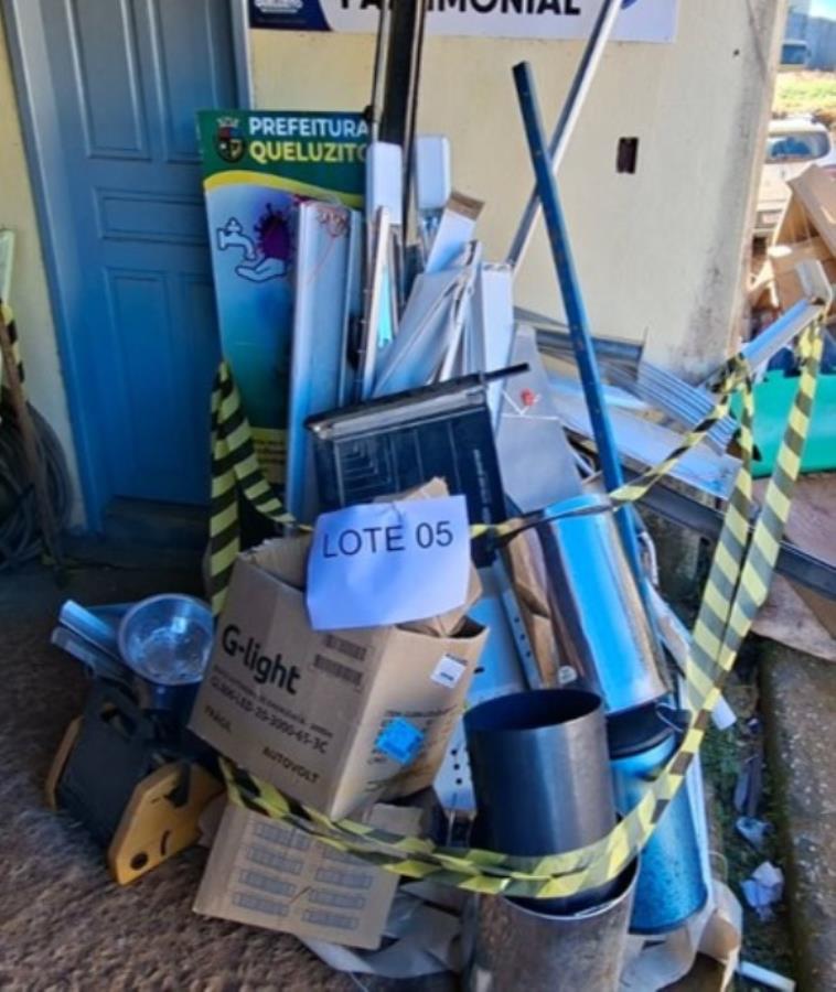 Foto de LOTE CONTENDO MATERIAIS, MOBILIÁRIOS E UTENSÍLIOS DIVERSOS, NO ESTADO EM QUE SE ENCONTRAM.