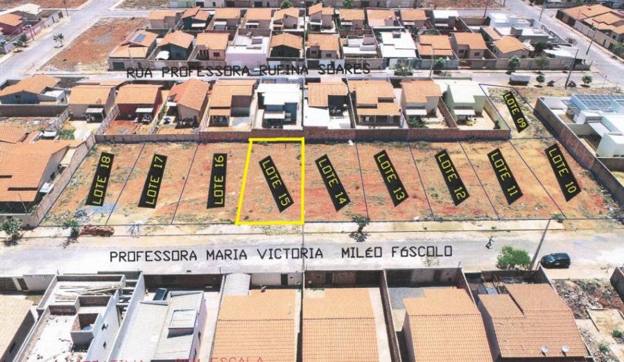Imagem do imóvel IMÓVEL URBANO: Área Institucional. Um lote de terreno de n° 260, Quadra 46, setor 16, medindo 250,00 m², situado em Pompéu/MG, bairro Morada do Sol, na Rua Professora Maria Victória Miléo Fóscolo, NO ESTADO EM QUE SE ENCONTRA. Prefeitura Mu