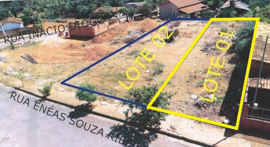 Imagem do imóvel IMÓVEL URBANO: Área Institucional. Um lote de terreno 04, Quadra 3-b, com área de 425,05m² (quatrocentos e vinte e cinco metros e cinco decímetros quadrados), situado em Pompéu/MG, B: Vitória, na Rua Enéas de Souza Ribeiro, NO ESTADO EM QUE