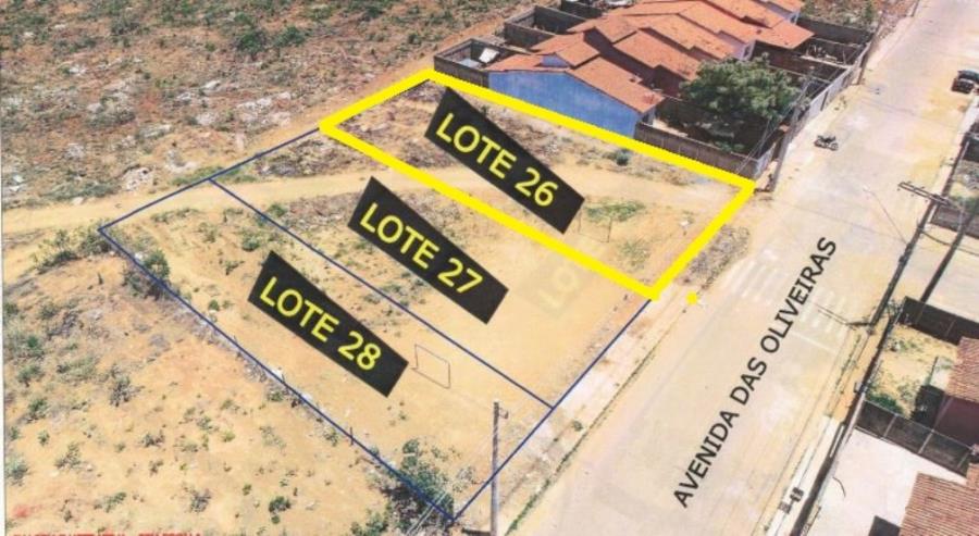 Imagem do imóvel IMÓVEL URBANO: Um lote de terreno de nº 08, Quadra 16, medindo 408,00m² (quatrocentos e oito metros quadrados), situado nesta cidade de Pompéu/MG, no loteamento Parque Cidade Jardim, na Avenida das Oliveiras, NO ESTADO EM QUE SE ENCONTRA. P