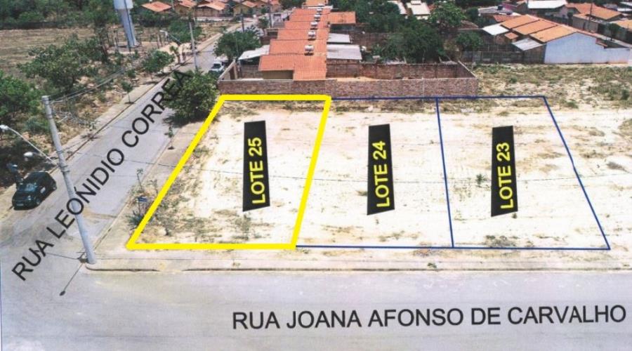 Imagem do imóvel IMÓVEL URBANO. Um lote de terreno nº 2.10, Quadra 10, setor 13, medindo 361,26m², situado em Pompéu/MG, bairro Belvedere, na Rua Joana Afonso de Carvalho, NO ESTADO EM QUE SE ENCONTRA. Prefeitura Municipal de Pompéu