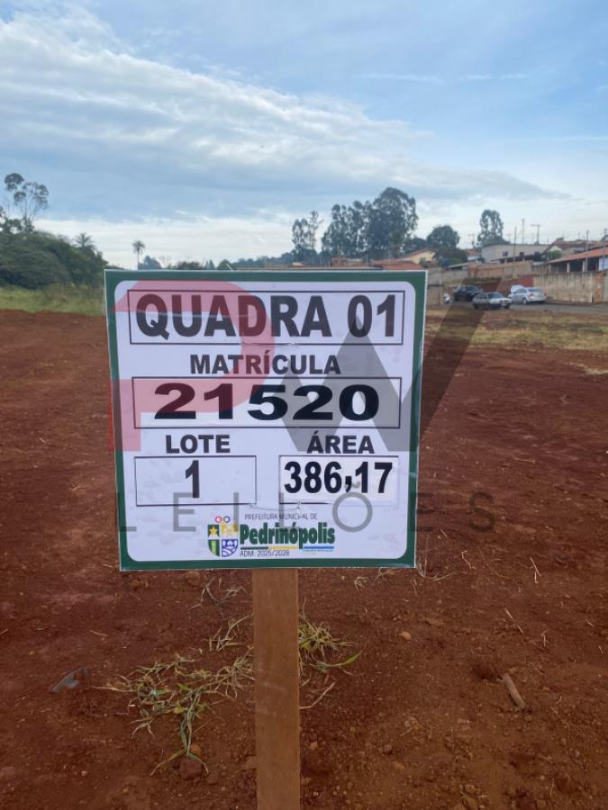 Imagem do imóvel QUADRA 01, LOTE 01, AVENIDA COMERCIAL DO VALLE, LOTEAMENTO VIA COMERCIAL DO VALLE, PEDRINÓPOLIS/MG, ÁREA DE 386,17 M². MATRÍCULA: 21520. NO ESTADO EM QUE SE ENCONTRA. Prefeitura Municipal de Pedrinópolis
