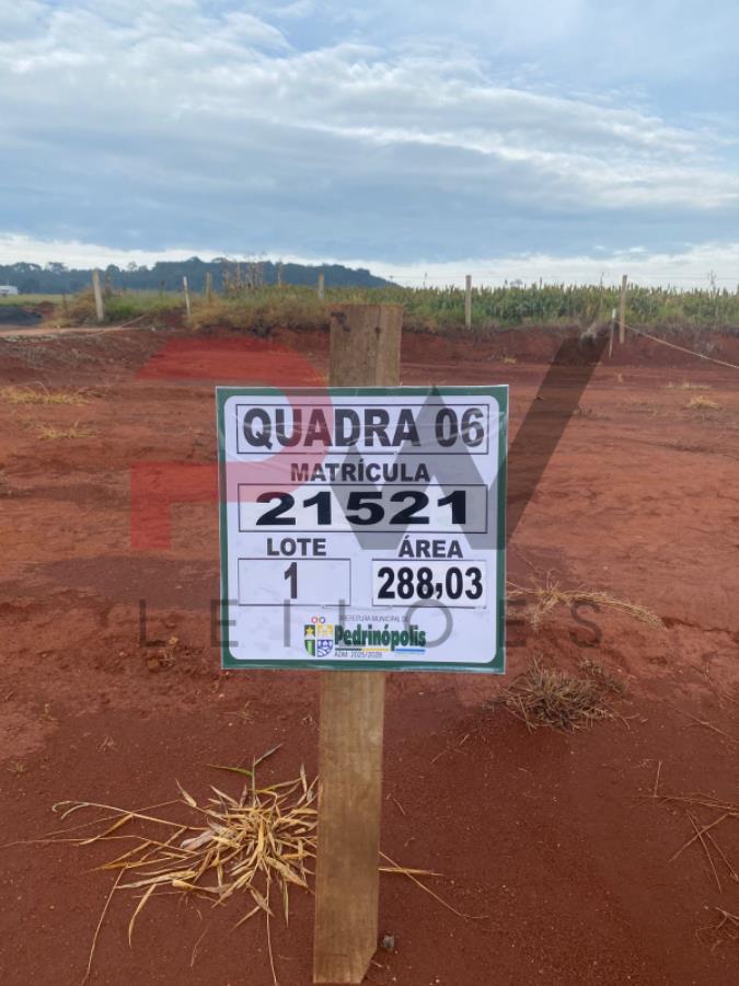 Imagem do imóvel QUADRA 06, LOTE 01, AVENIDA COMERCIAL DO VALLE, LOTEAMENTO VIA COMERCIAL DO VALLE, PEDRINÓPOLIS/MG, ÁREA DE 288,03 M². MATRÍCULA: 21521. NO ESTADO EM QUE SE ENCONTRA. Prefeitura Municipal de Pedrinópolis