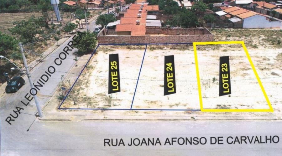 Imagem do imóvel IMÓVEL URBANO. Um lote de terreno nº 2.8, Quadra 10, setor 13, medindo 360,00m², situado em Pompéu/MG, bairro Belvedere, na Rua Joana Afonso de Carvalho, NO ESTADO EM QUE SE ENCONTRA. Prefeitura Municipal de Pompéu